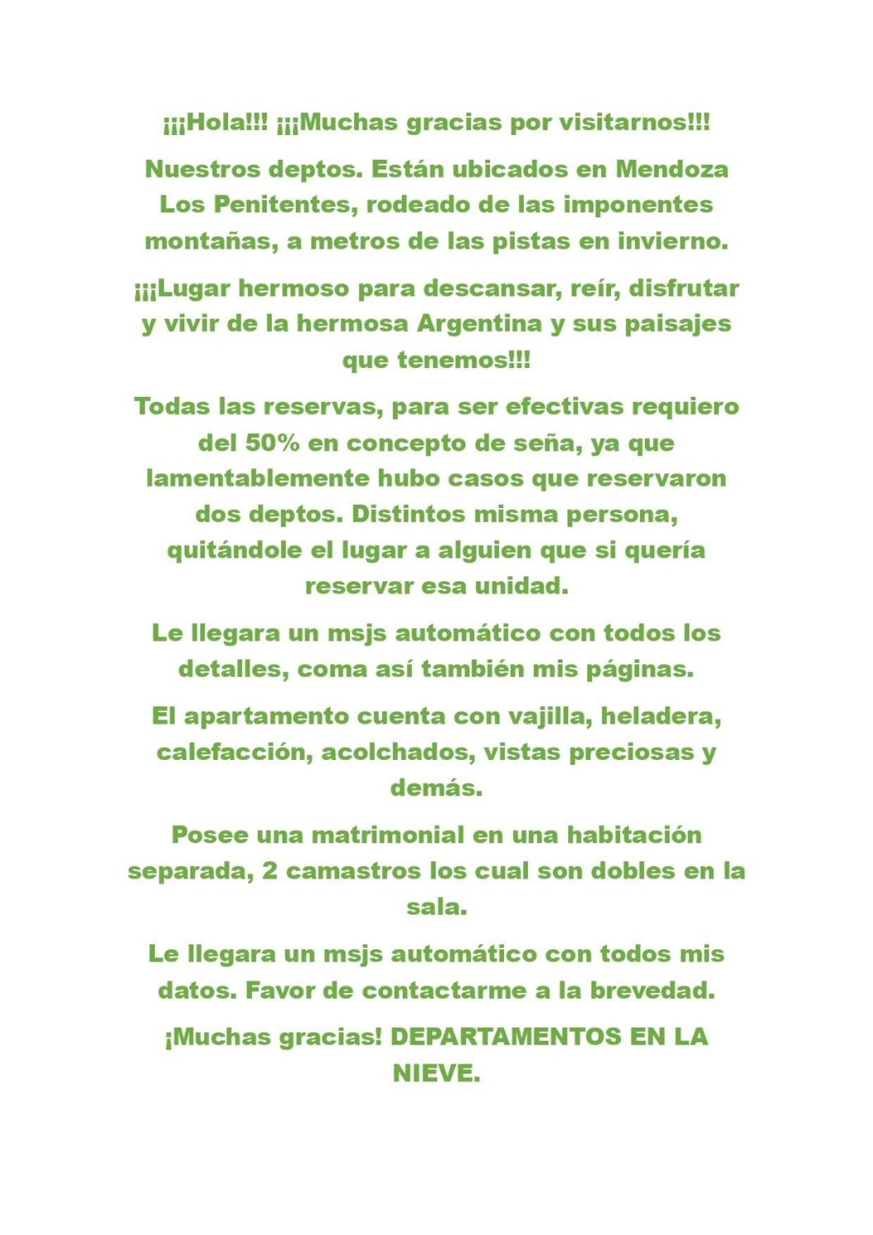 Hermoso Departamento Frente A Las Montanas لوس بينيتنتس المظهر الخارجي الصورة